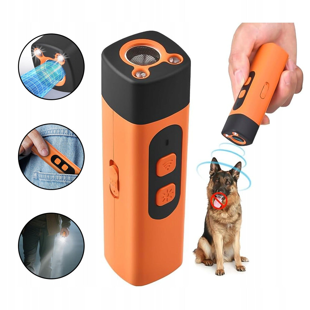 DOG REPELLENT ULTRASONIC LED MANUAL TRAINER TRAINING CONTROL Brand no brand