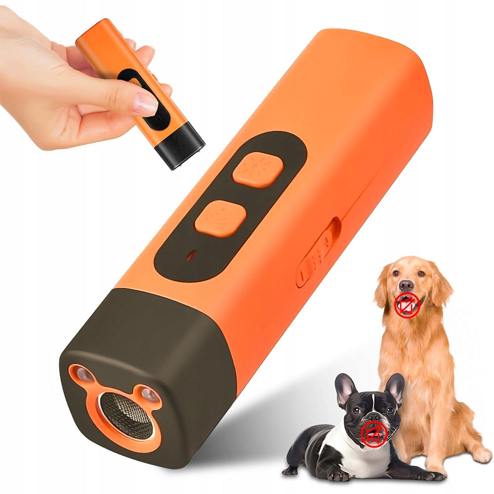 DOG REPELLENT ULTRASONIC LED MANUAL TRAINER TRAINING CONTROL Packaging status original