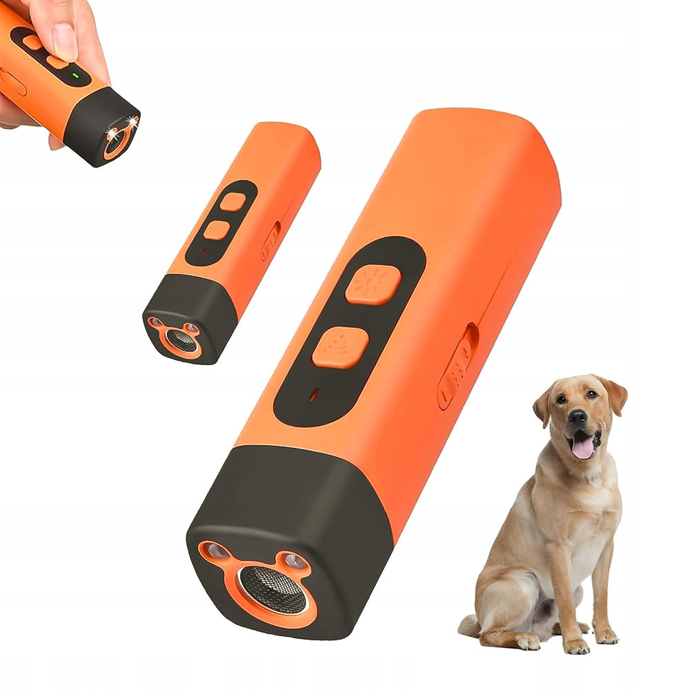 DOG REPELLENT ULTRASONIC LED MANUAL TRAINER TRAINING CONTROL Use Against cats dogs