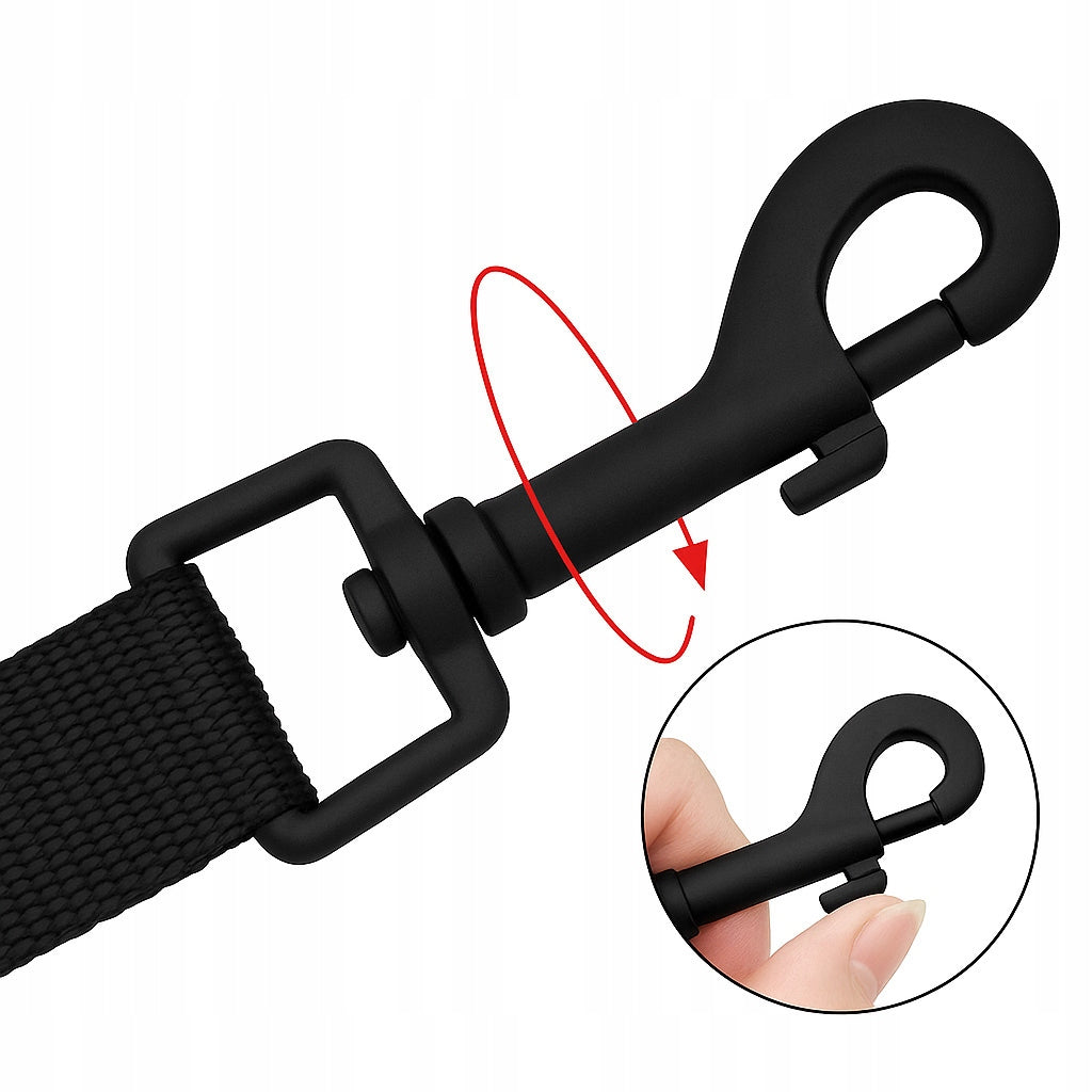 DOG TRAINING LEASH STRONG FOR WALKING TRAINING FOR TRAINING 5m Manufacturer code SM-200X-BLK-5