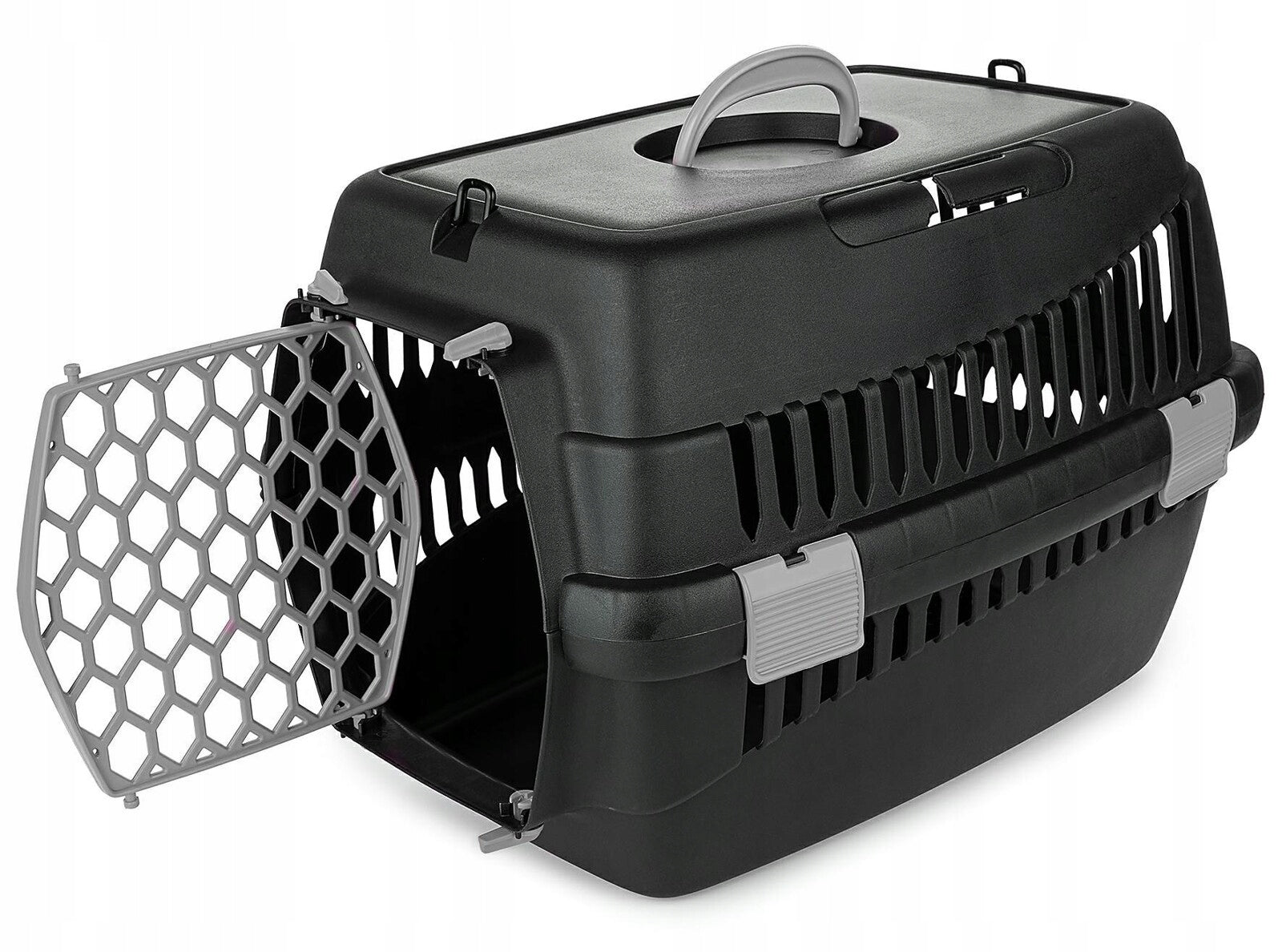 DOG TRANSPORTER RABBIT RODENT GREY 56x37x37cm Teddy M HapPet Manufacturer code T52M