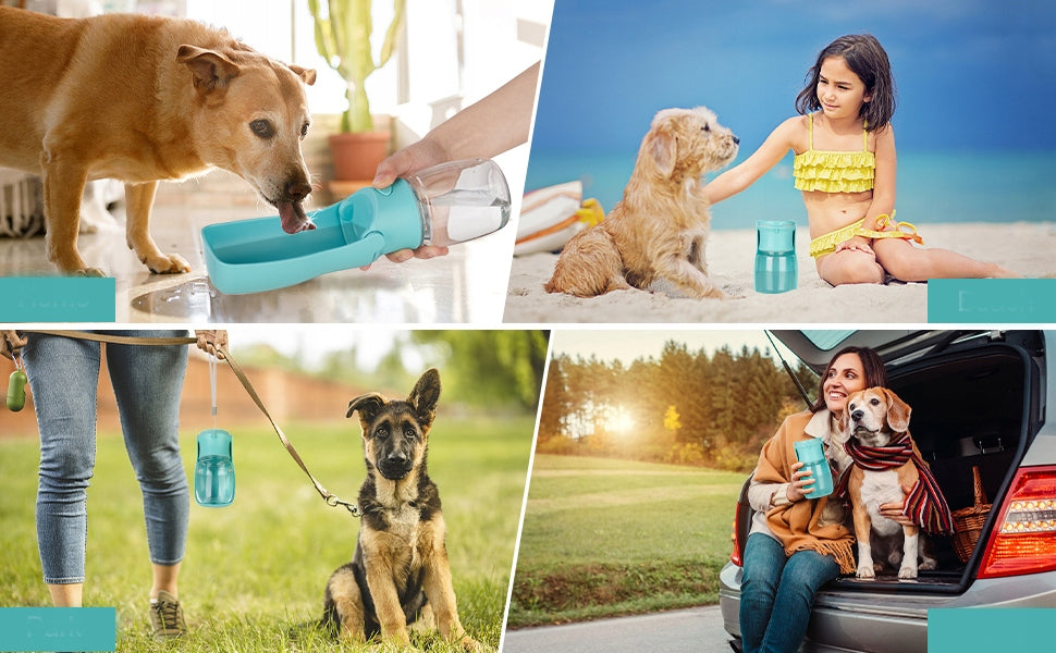 DOG TRAVEL BOTTLE DRINKER WATER BOWL PORTABLE FOR WALKING WATER BOTTLE Manufacturer code BUTELKA TURYSTYCZNA