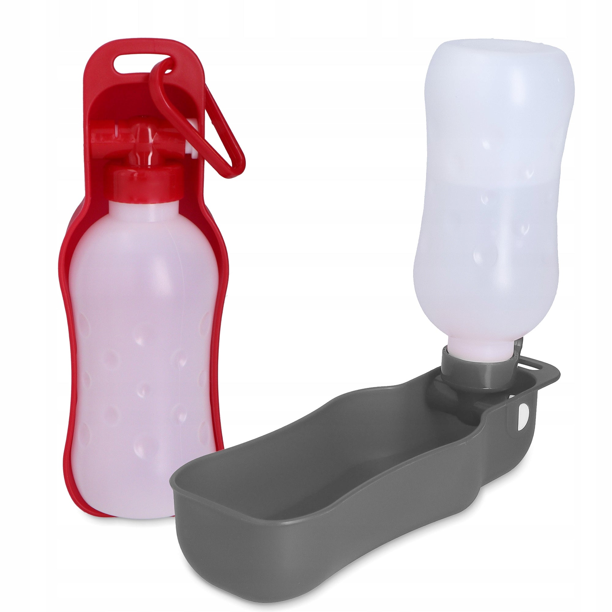 DOG WATER TRAVEL BOTTLE 0,25 WATER BOTTLE Drinker Travel Bowl PORTABLE FF Manufacturer code DZ010103012-V01