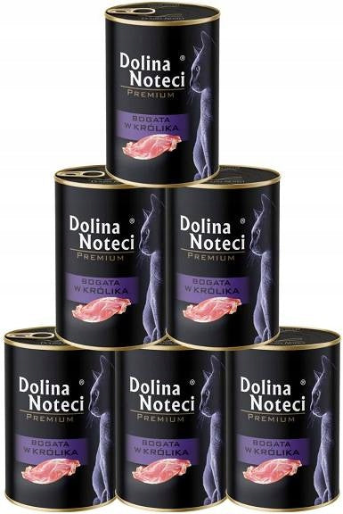 DOLINA NOTECI PREMIUM CAT RABBIT FOOD 12x400g