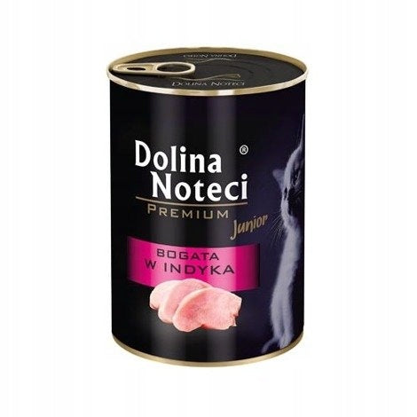 DOLINA NOTECI PREMIUM Junior wet food for kittens rich in turkey 12x400g Packaging status original