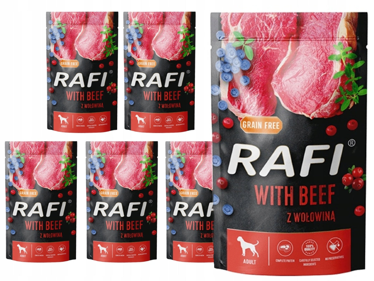 DOLINA NOTECI RAFI GRAIN-FREE BEEF 10x500G Brand Dolina Noteci