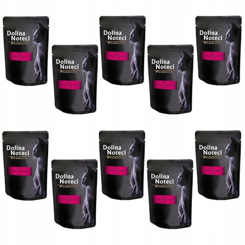 DOLINA NOTECI TURKEY BREAST FILLET 85G X10 pcs - SUPER PREMIUM WITH TAURINE!! Special feed not applicable