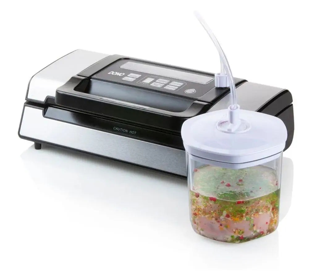 DOMO DO331L Vacuum welding machine with roller 5m, container, 130W Packaging status original