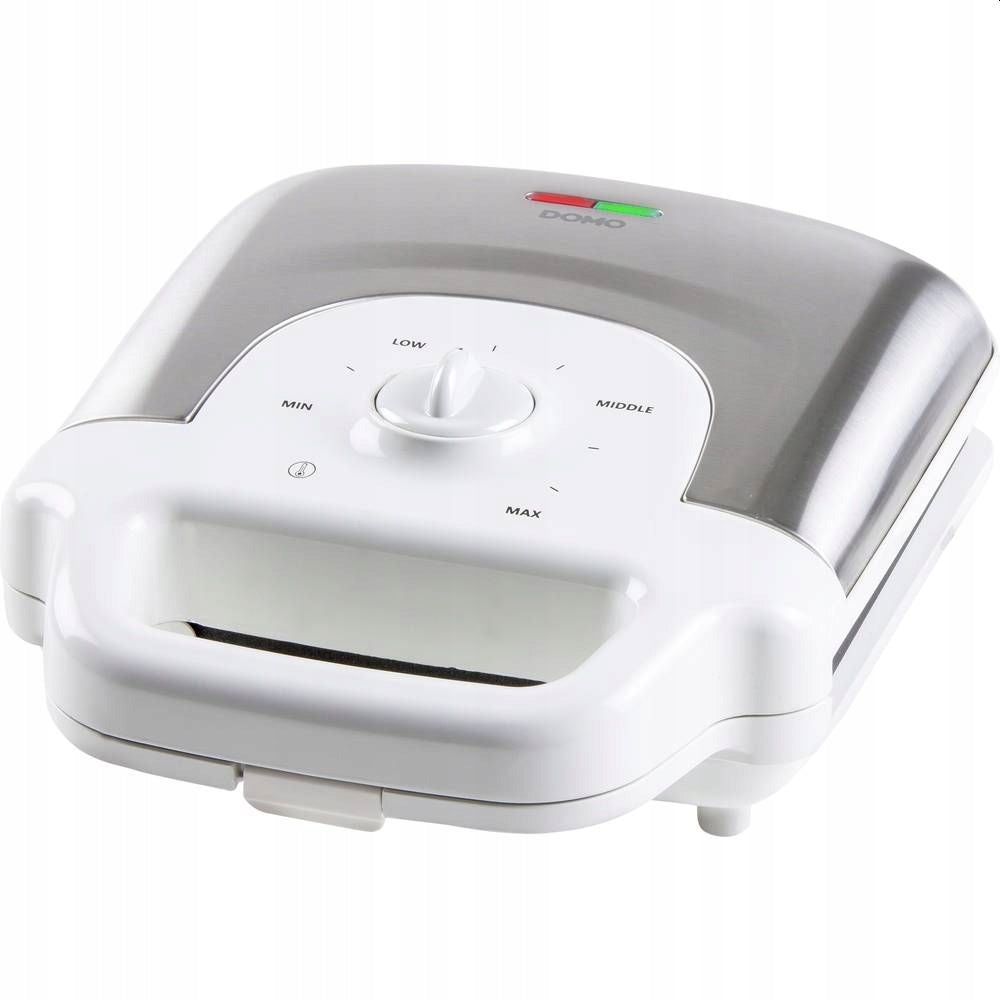 DOMO DO9222W waffle maker, 2 crispy XXL large waffles, adjustable