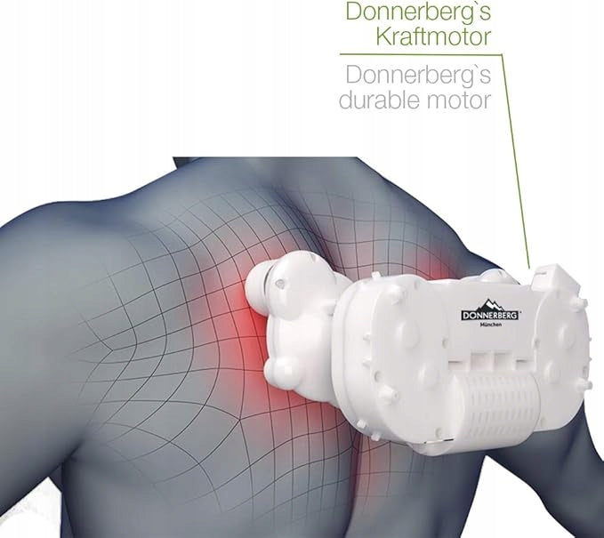 DONNERBERG NECK MASSAGER WITH BATTERY SAMSUNG WIRELESS 4D Model DONNERBERG-120301