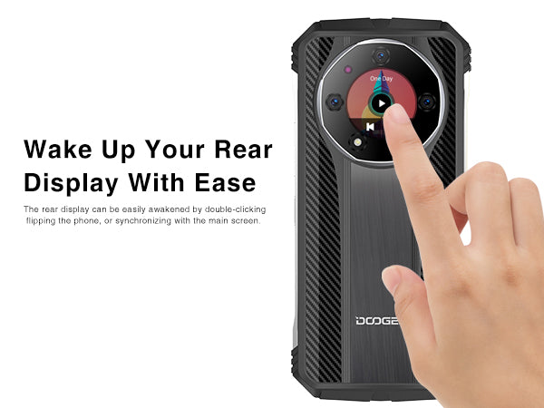 DOOGEE S110 Smartfon 22/256GB NFC PANCERNY TELEFON 66W 4G IP68 IP69K 120Hz Brand DOOGEE