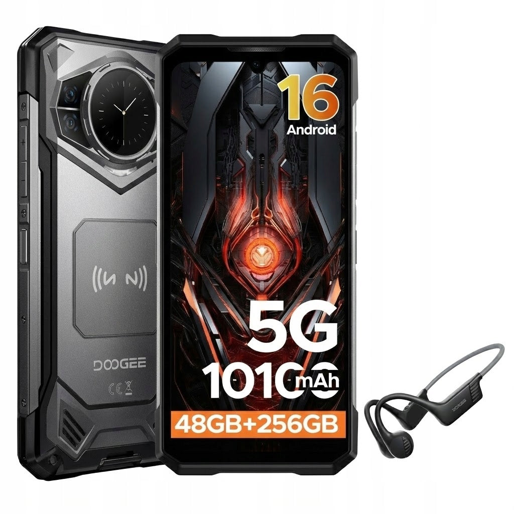 DOOGEE S200 VIP Edition 5G Černá
