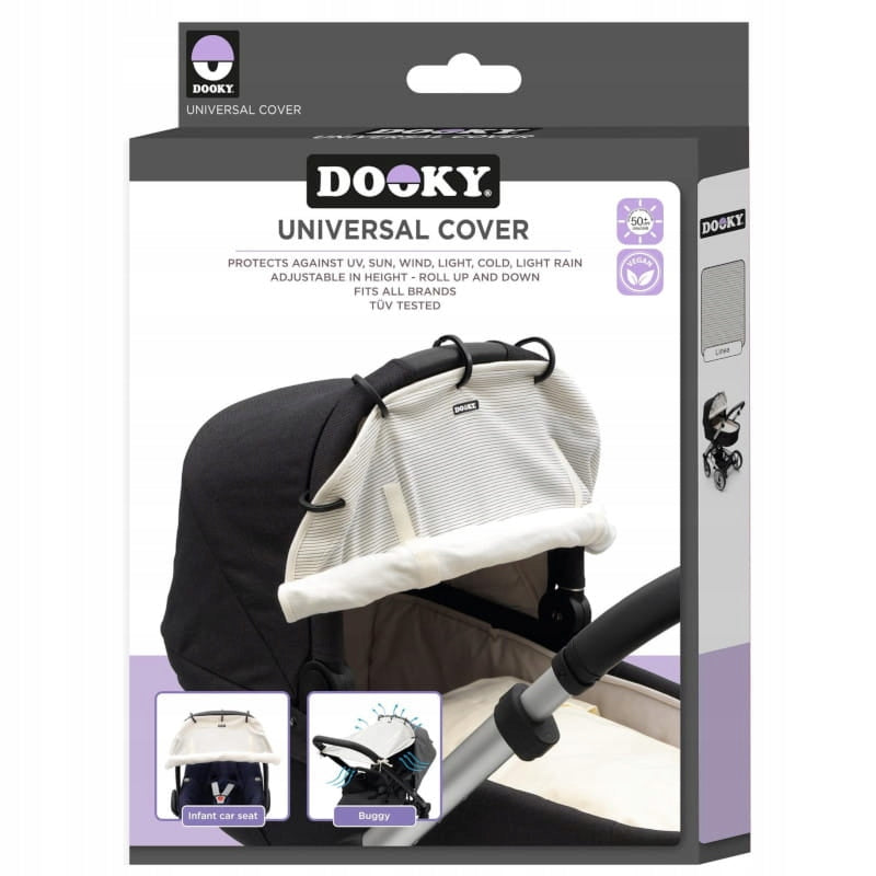 DOOKY Sun protection universal cover for stroller and car seat Linea
