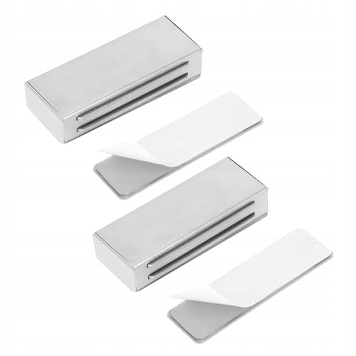 DOOR CLOSER MAGNETIC SELF ADHESIVE WITHOUT DRILLING 2 PCS STEEL Brand no brand