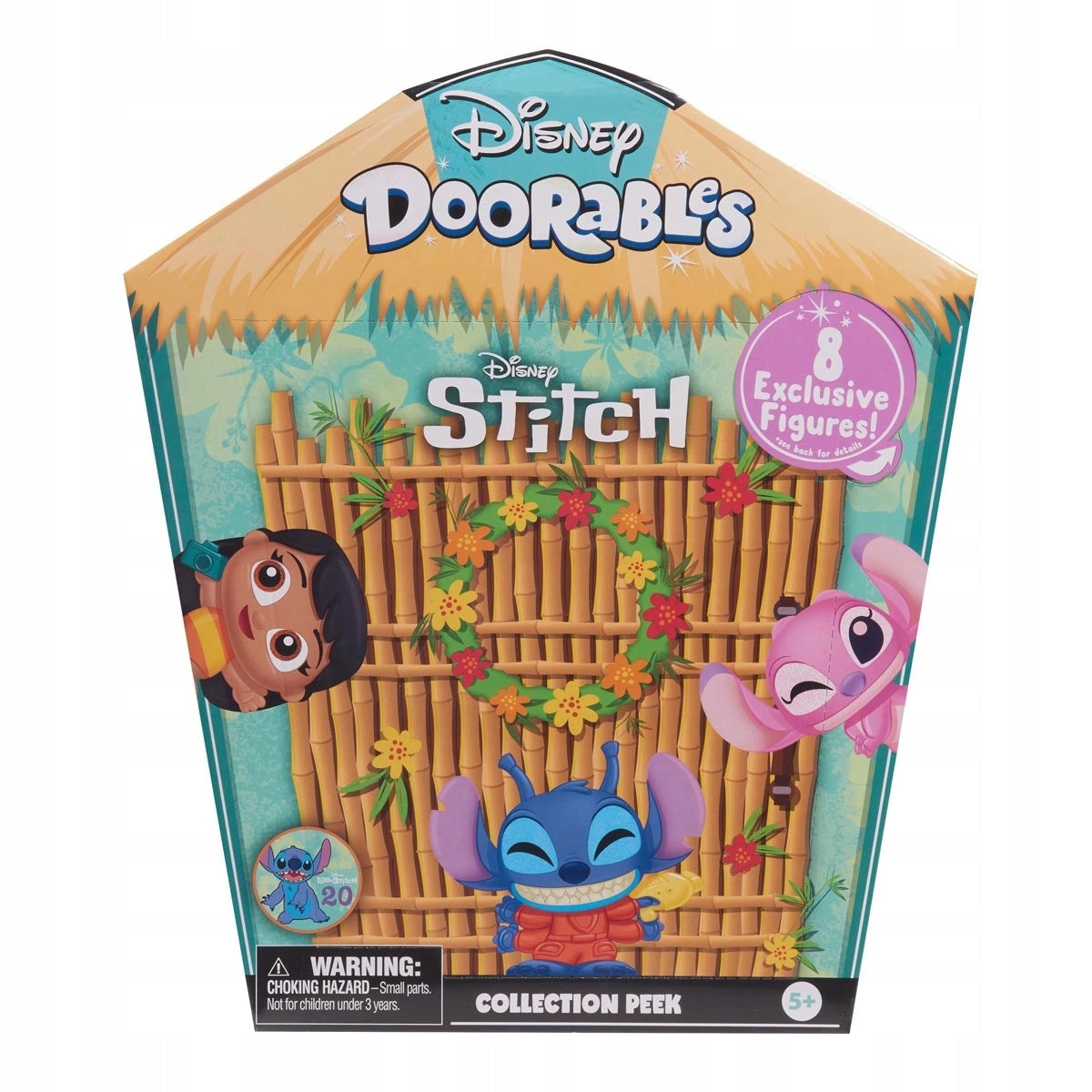 Figūrėlių rinkinys Disney Stitch Doorables collect pack, 8 vnt.