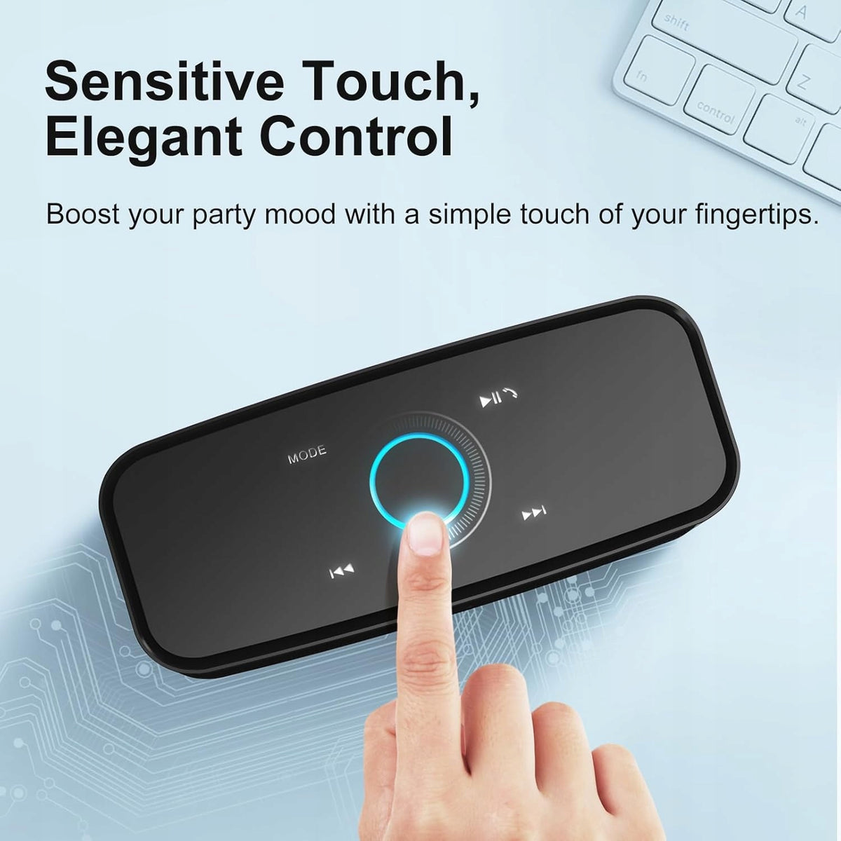 DOSS SoundBox Touch wireless Bluetooth speaker IPX5 READ DESCRIPTION EAN (GTIN) 6938546516553