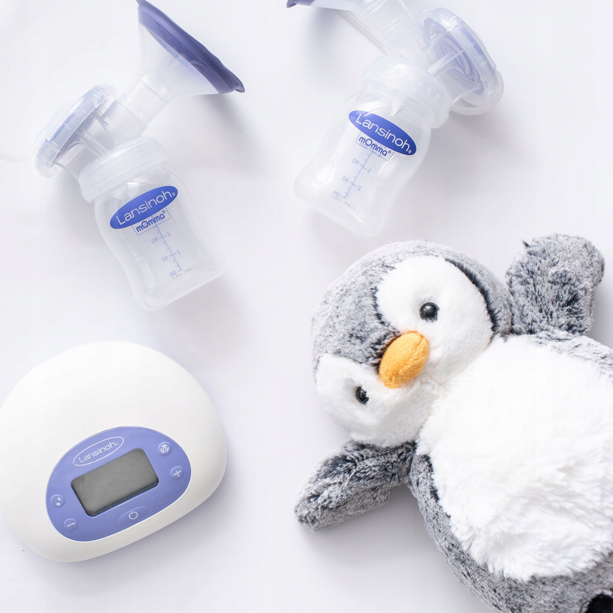 DOUBLE ELECTRIC BREAST PUMP LANSINOH TWO-PHASE 2in1 FOR TWO BREASTS Medical device yes