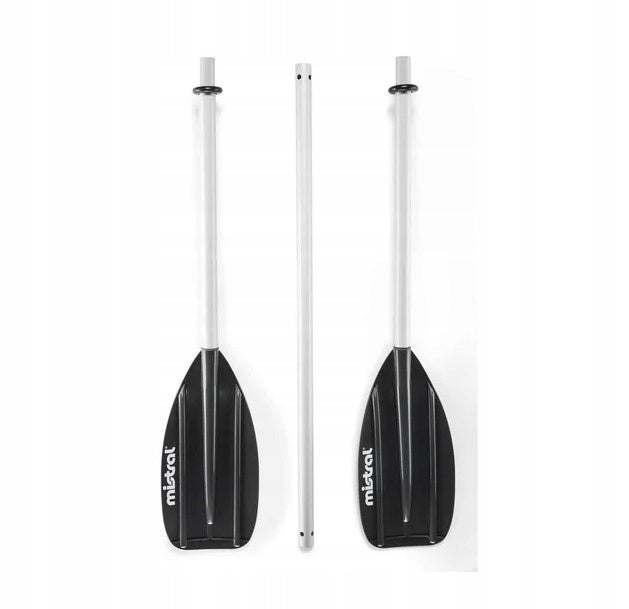DOUBLE INFLATABLE KAYAK WITH 2 DOUBLE PADDLES LIGHTWEIGHT COMPACT STABLE Weight 16 kg