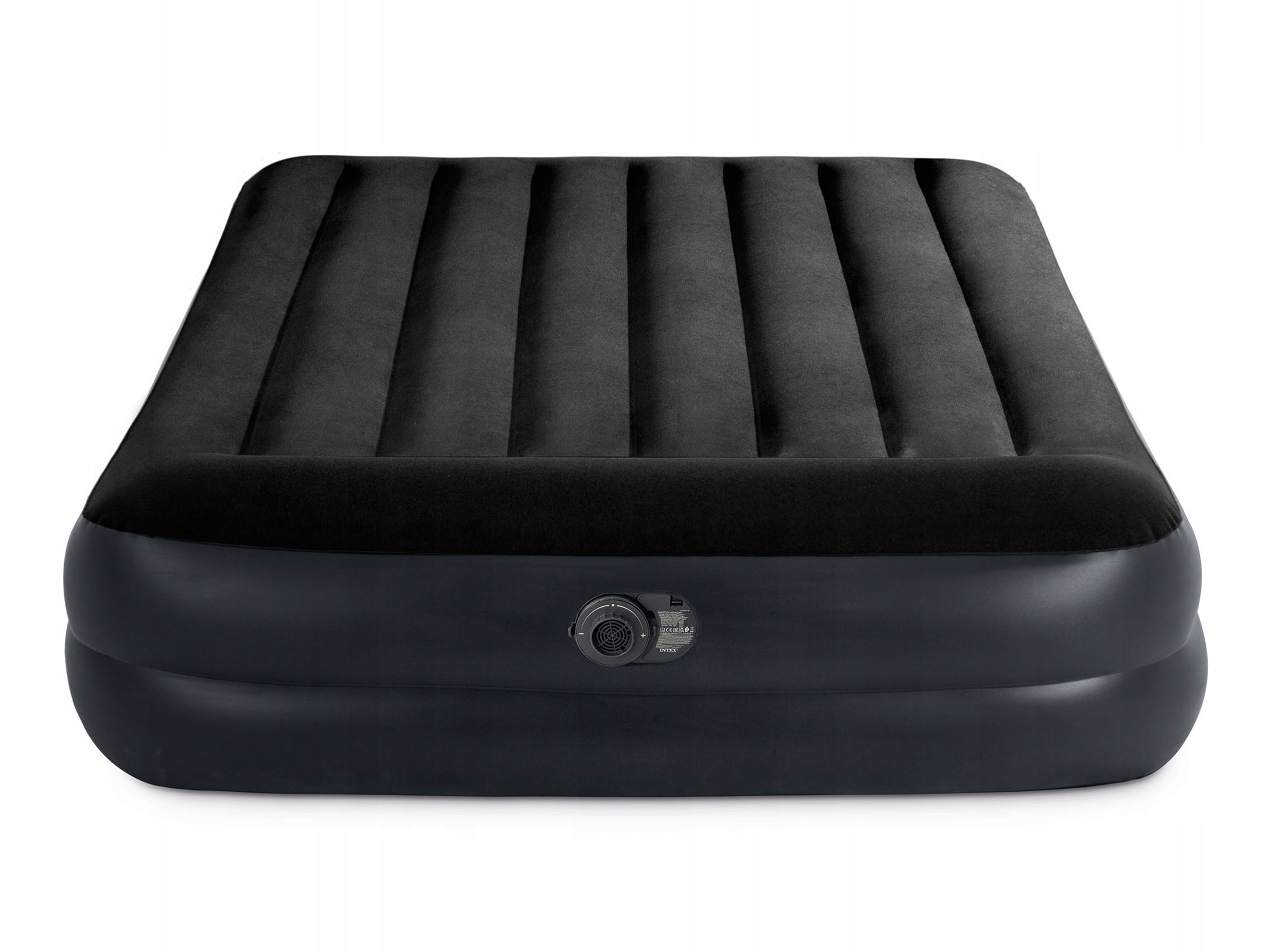 DOUBLE INFLATABLE MATTRESS 203x152cm INTEX 64124ND BUILT-IN PUMP Color black