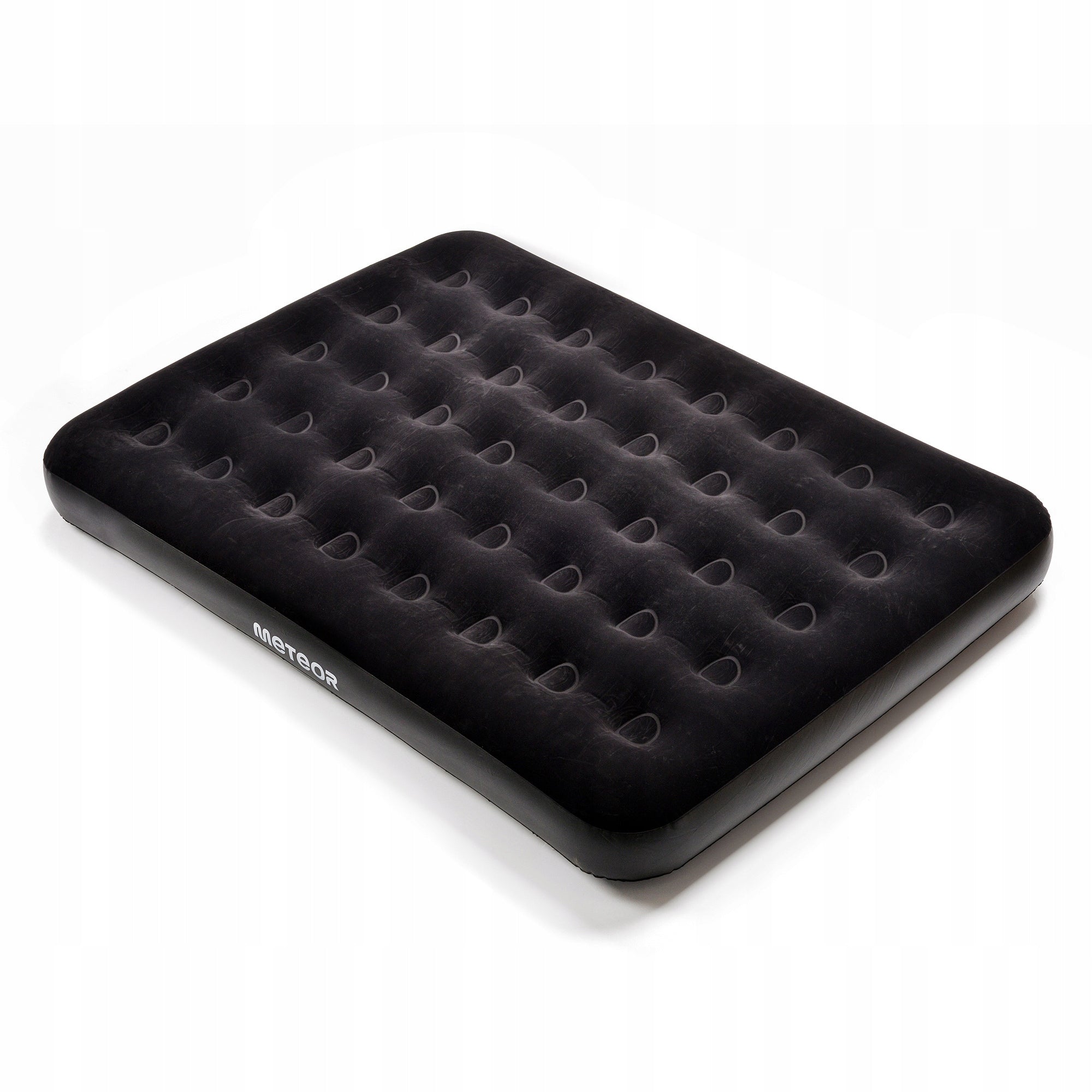 DOUBLE INFLATABLE VELOUR MATTRESS 188x137x22cm 10111 PICNIC UNDER THE TENT