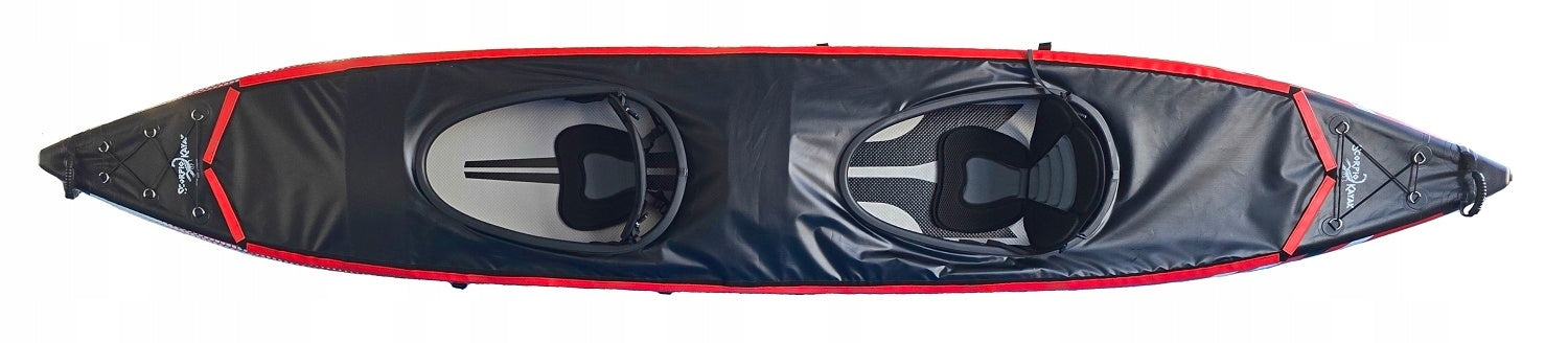 DOUBLE KAYAK PUMPED DS 473 FULL DROPSTITCH WITH DECK TWO Brand Scorpio Kayak