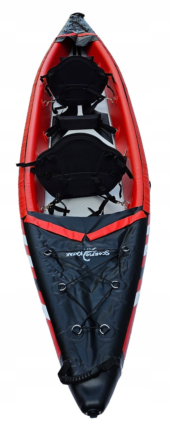 DOUBLE KAYAK PUMPED DS 473 FULL DROPSTITCH WITH DECK TWO Length 473 cm