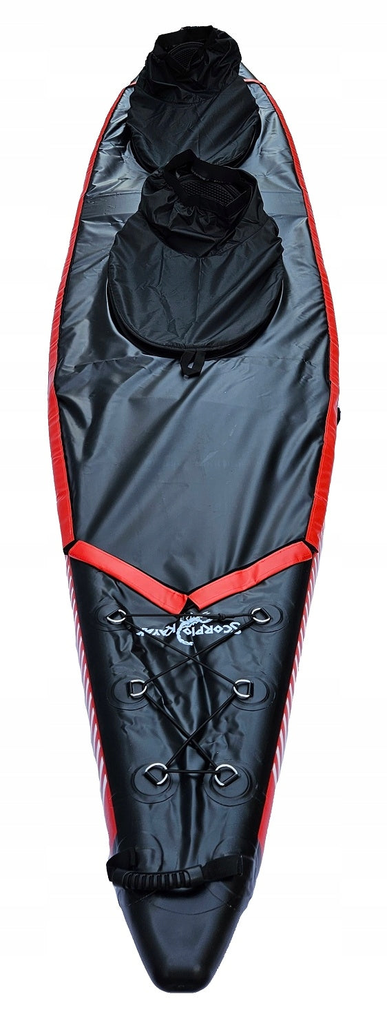 DOUBLE KAYAK PUMPED DS 473 FULL DROPSTITCH WITH DECK TWO Weight 21 kg