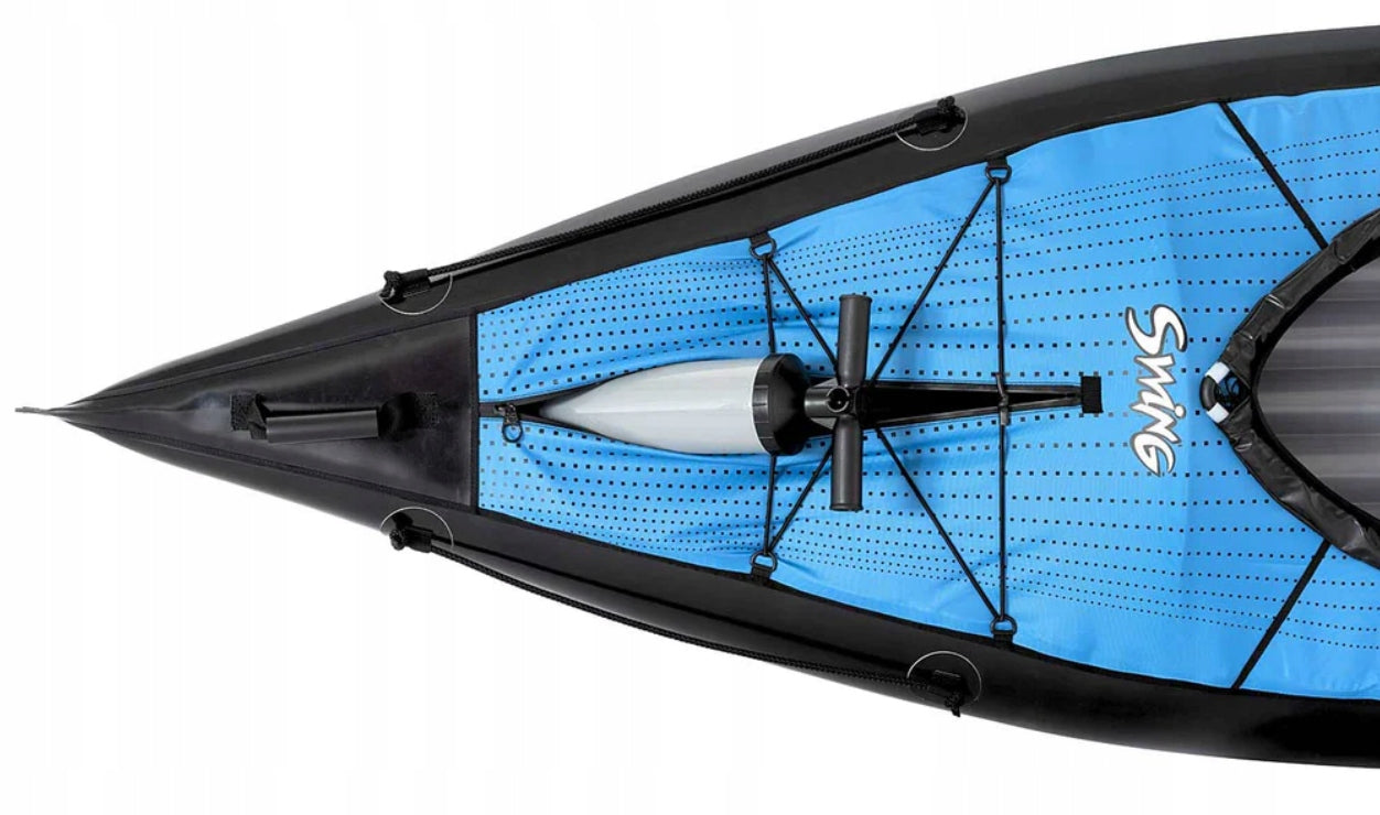 DOUBLE KAYAK PUMPED SWING 2 NEW GUMOTEX TWO WITH DECK NITRILON Weight 14.3 kg