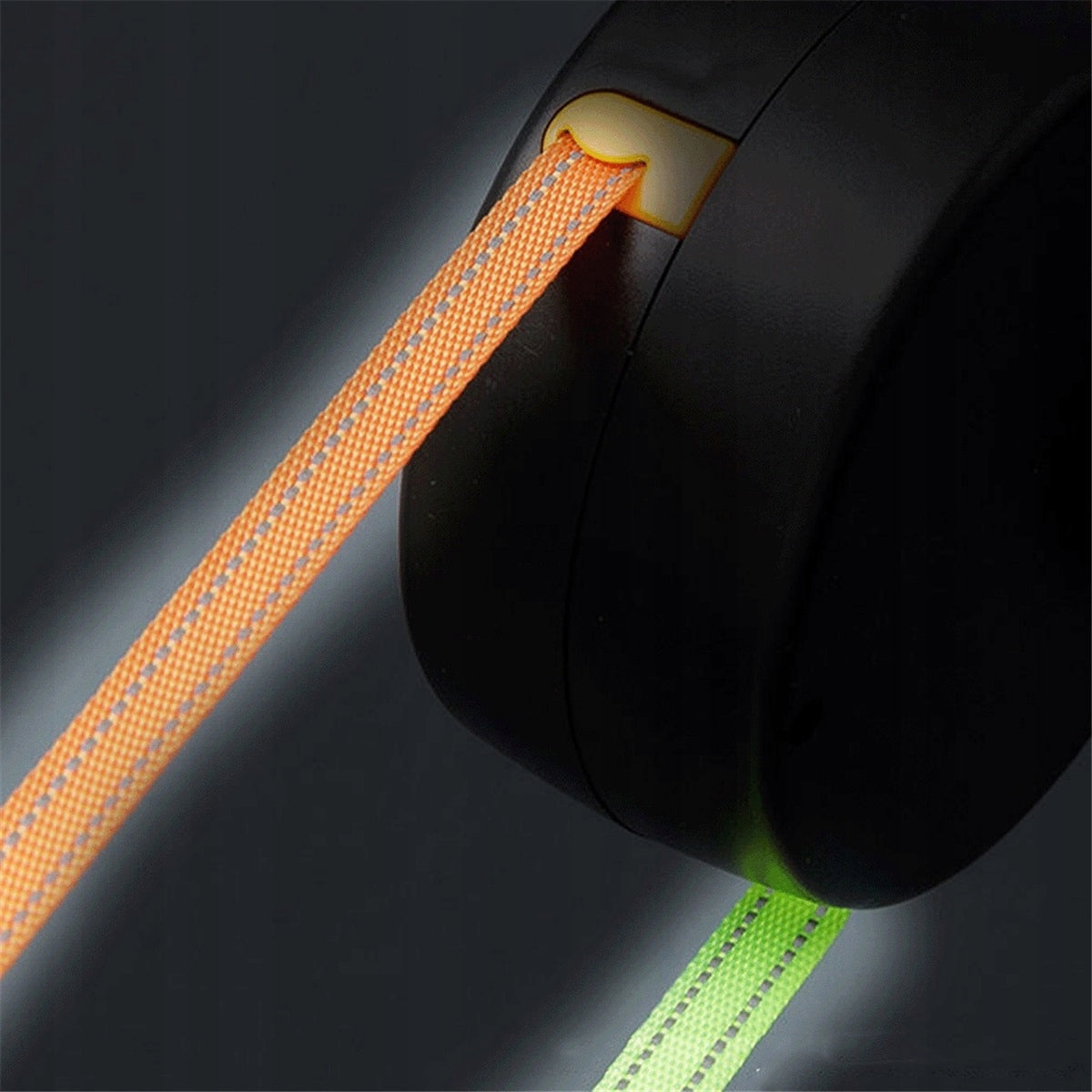 DOUBLE LANYARD RETRACTABLE 3M LED ERGONOMIC HANDLE SWIVEL BUCKLE Material other