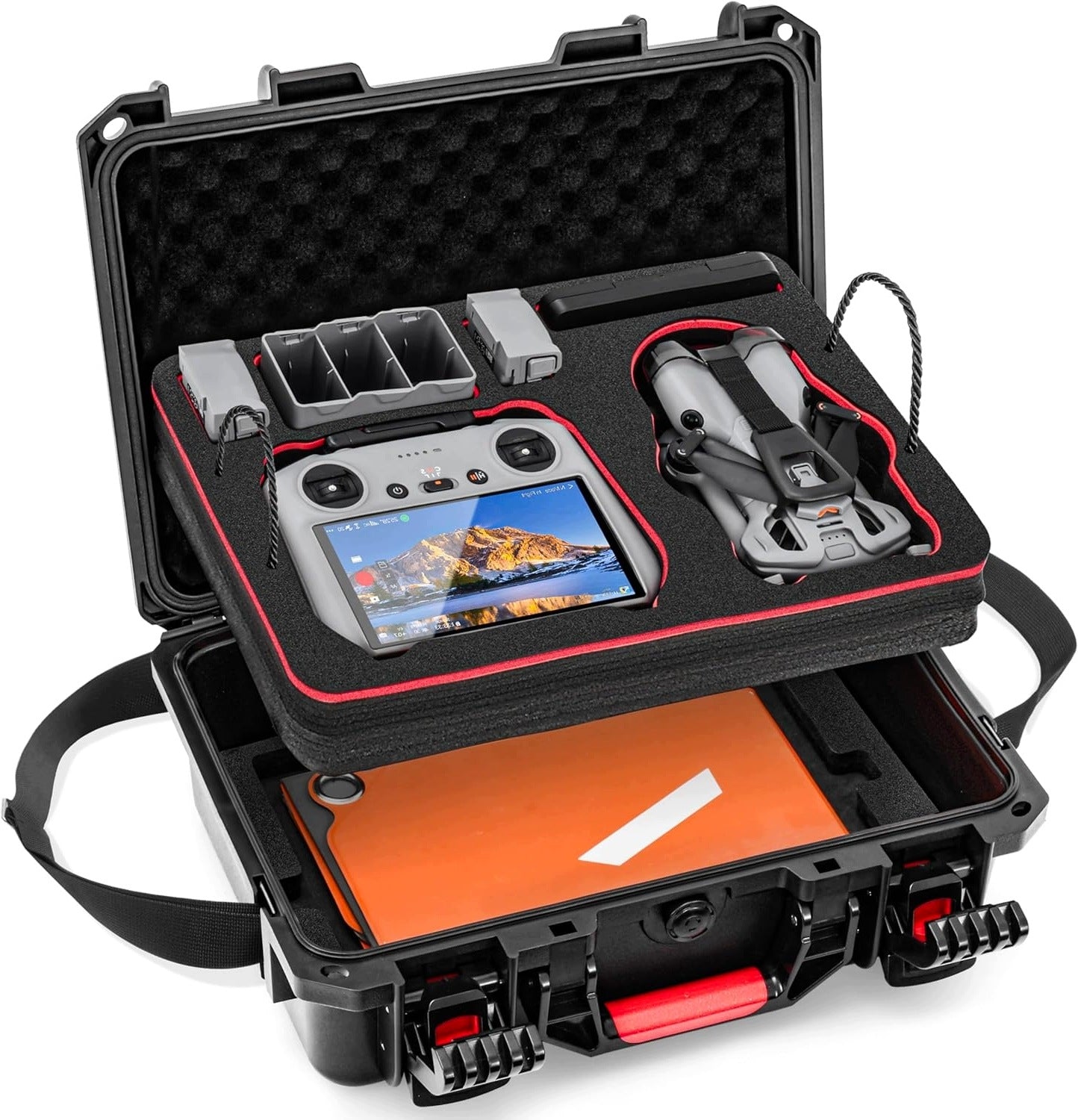 DOUBLE LAYER CASE FOR MINI 5 PRO WATERPROOF IP67 DRONE WITH STRAP
