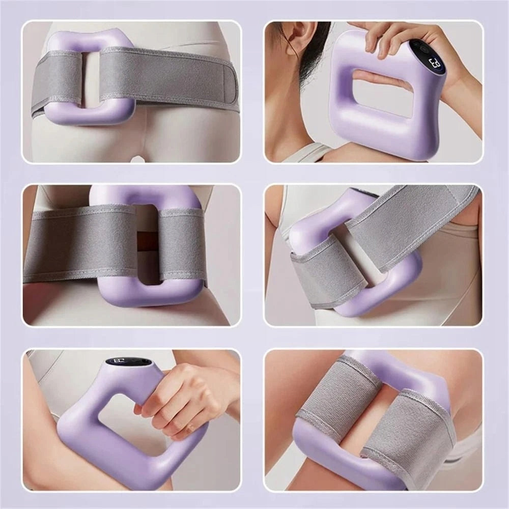 DOUBLE RING BODY MASSAGER VIBRATION FAT REDUCTION Size universal