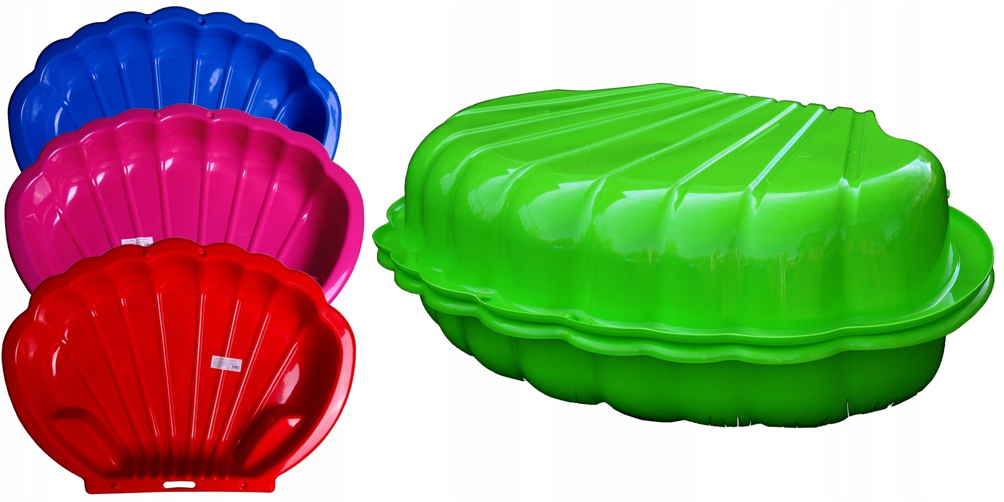 DOUBLE SANDBOX SHELL - COVER - SWIMMING POOL Kind plastic