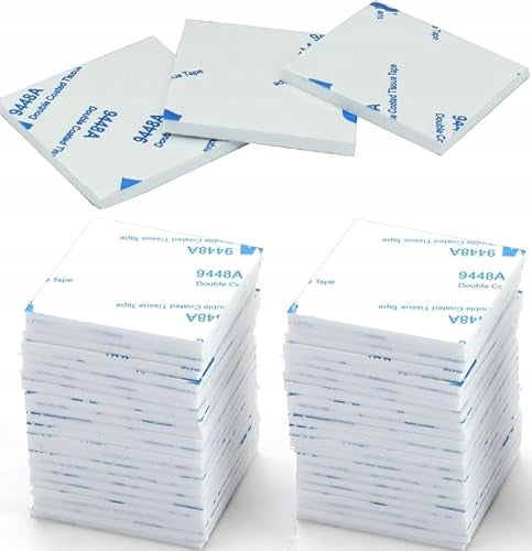 DOUBLE-SIDED ADHESIVE PADS EXTRA STRONG 48 PCS FOR MOUNTING