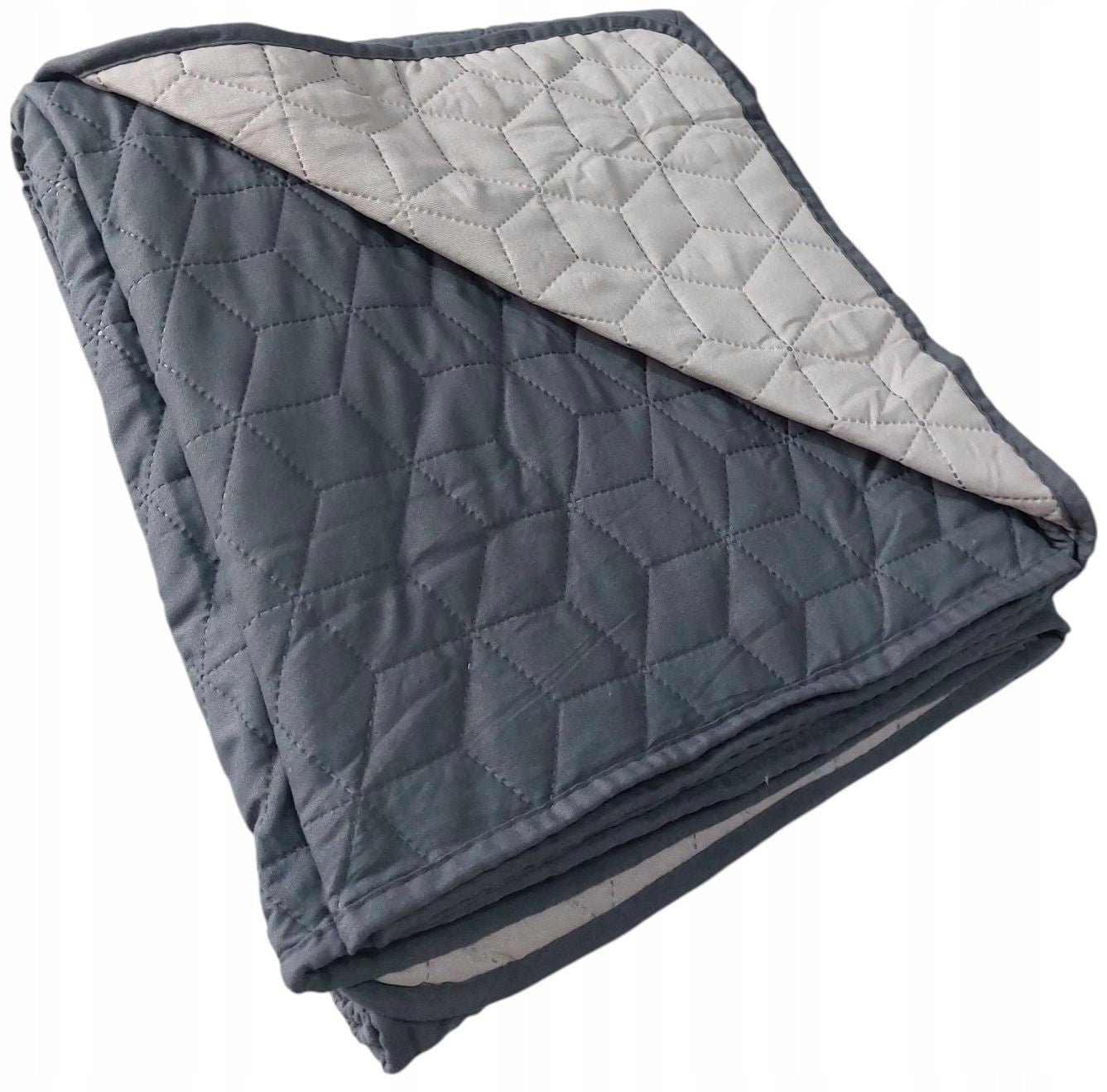 DOUBLE-SIDED BEDSPREAD GREY COVER 160x220 cm EAN (GTIN) 05900116937625