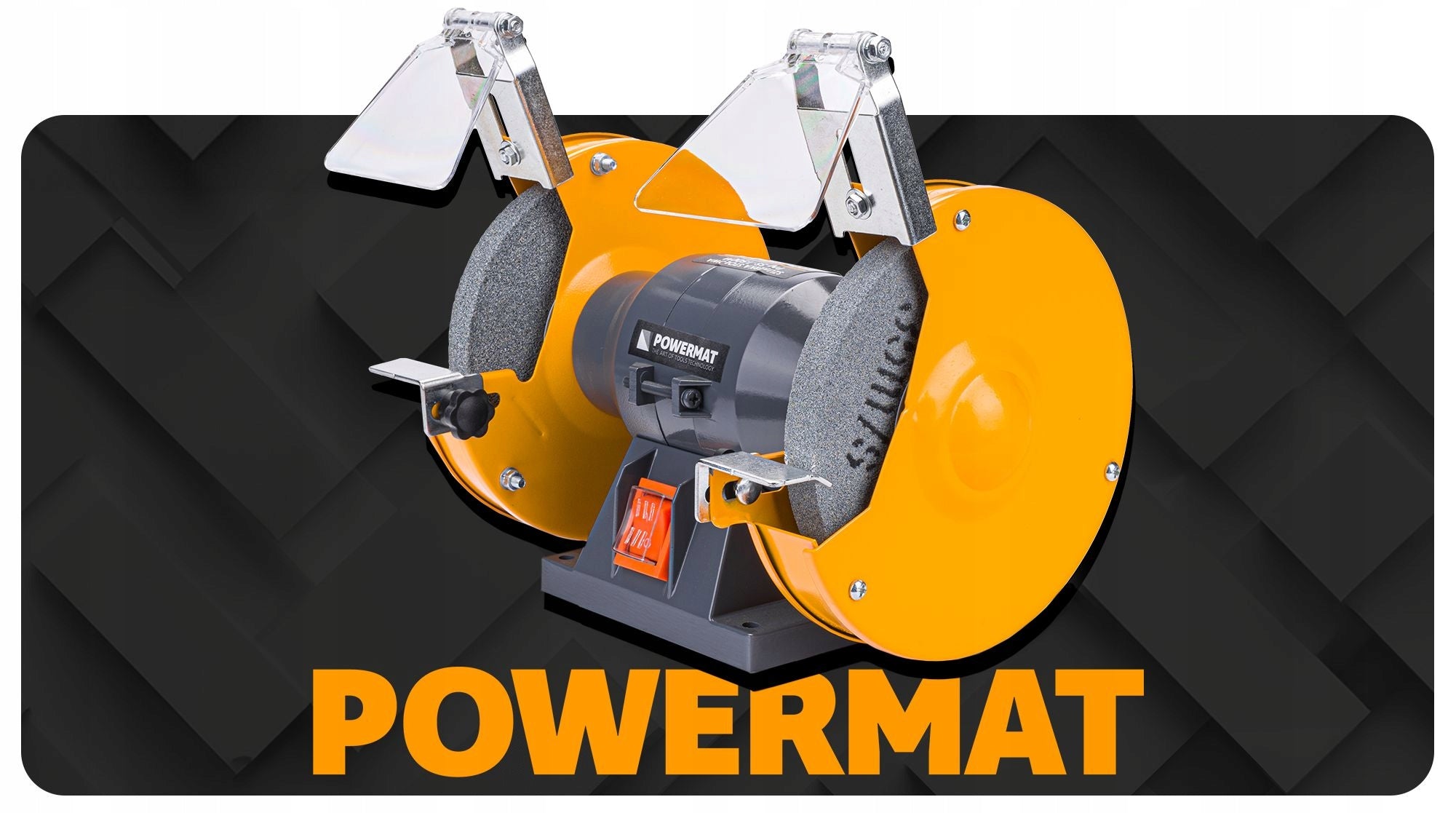 DOUBLE STONE TABLE GRINDER 1500W 2x STONE DISC 150mm STRONG Manufacturer code PM-SS-1500M