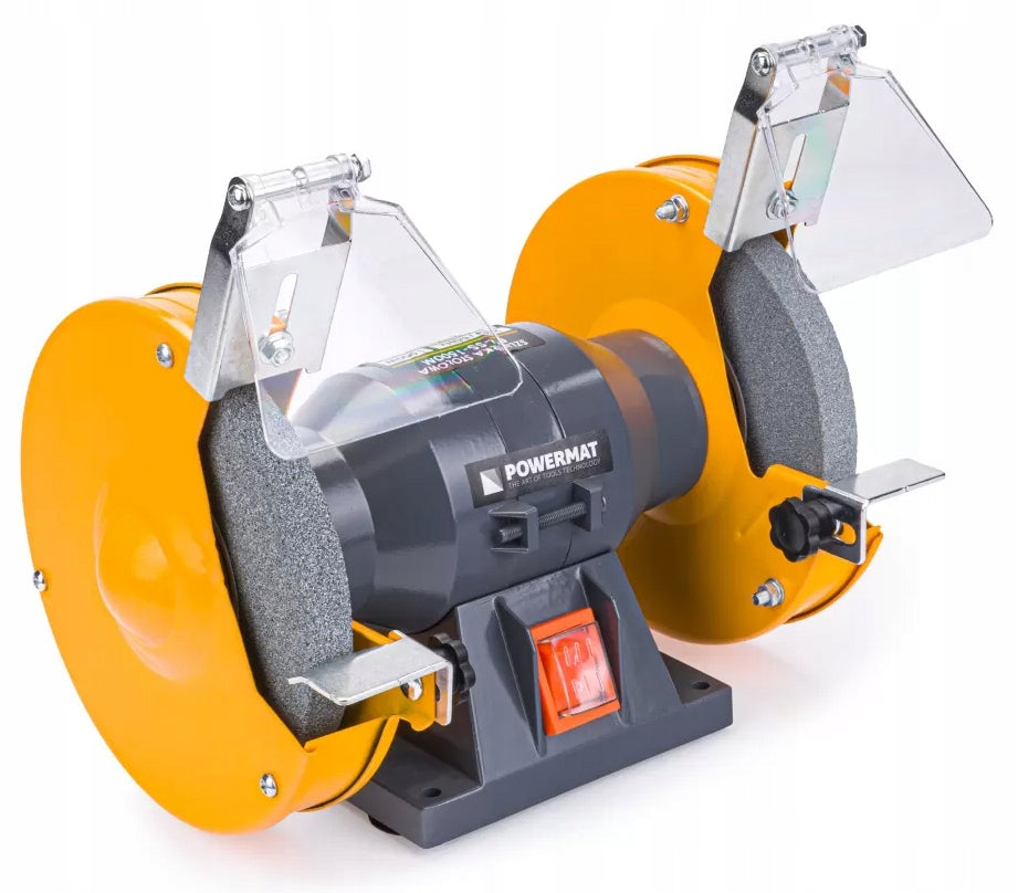 DOUBLE STONE TABLE GRINDER 1500W 2x STONE DISC 150mm STRONG