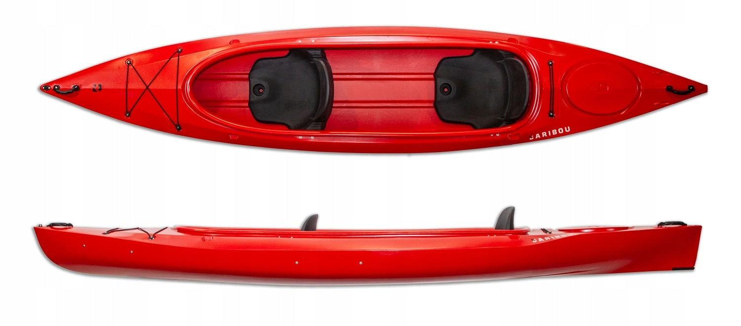 DOUBLE TOURIST KAYAK CARIBOU ADVENTURE STABLE FAMILY TWO