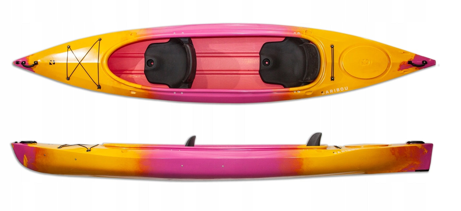 DOUBLE TOURIST KAYAK CARIBOU STABLE FAMILY TWO SET Brand no brand
