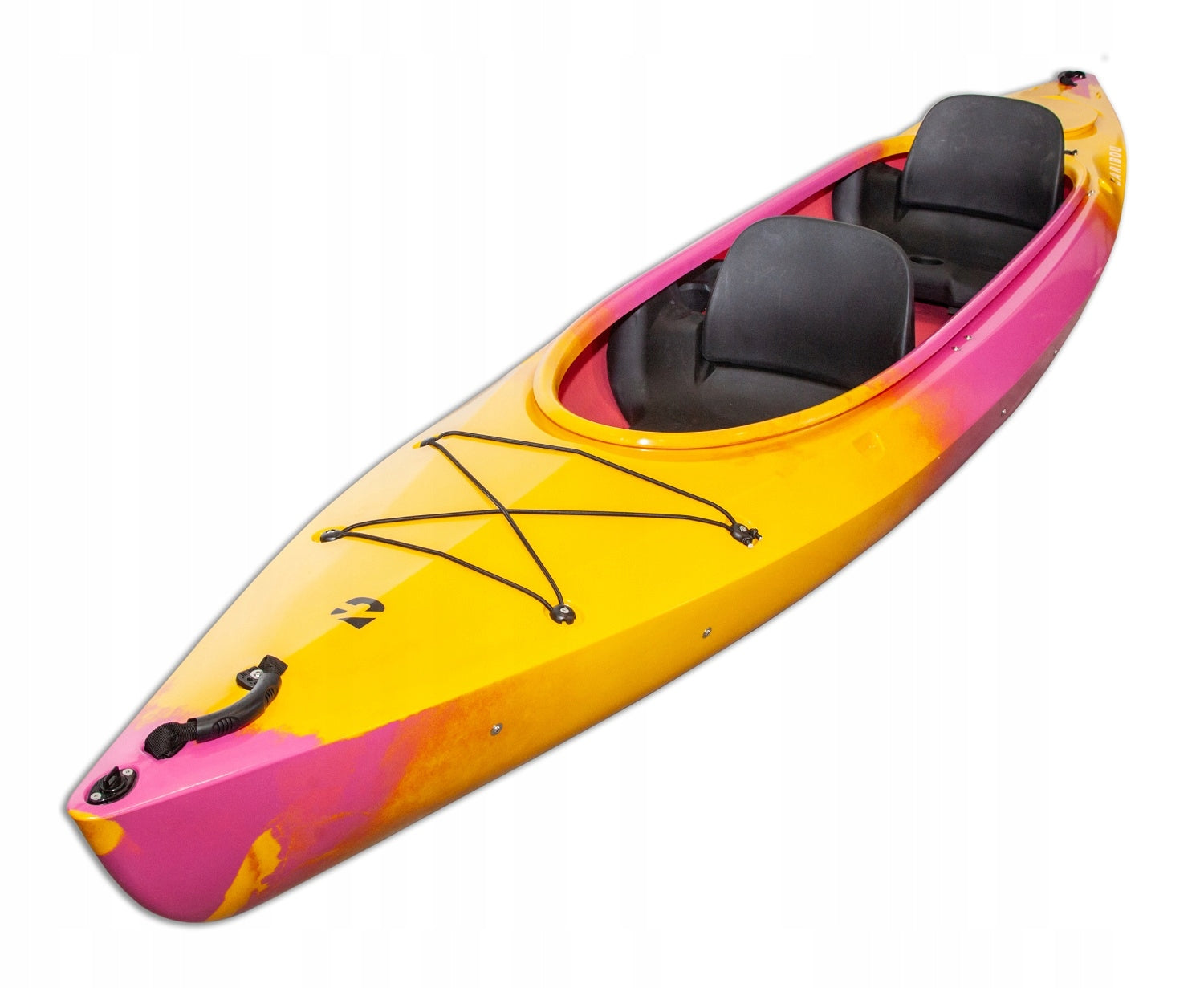 DOUBLE TOURIST KAYAK CARIBOU STABLE FAMILY TWO SET Model CARIBOU ADVENTURE BASE FIX ZESTAW