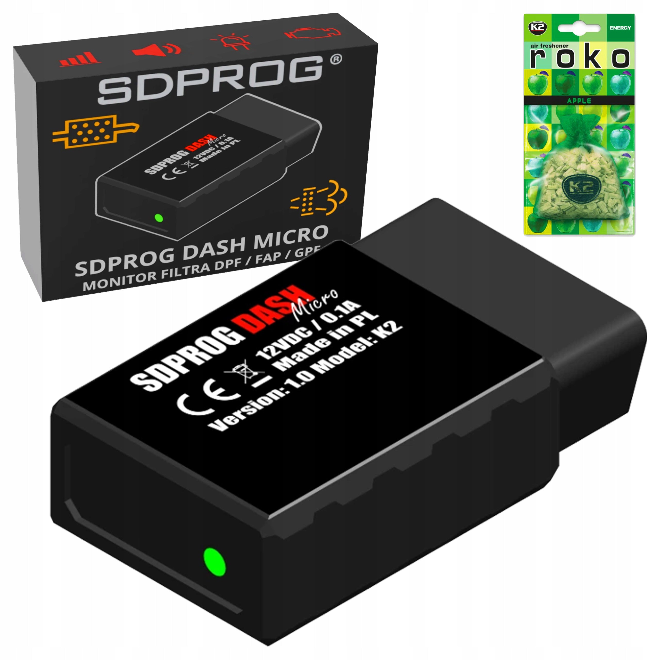 DPF FAP GPF SDPROG DASH MICRO K2 FILTER CLOG MONITOR | FOR KIA HYUNDAI
