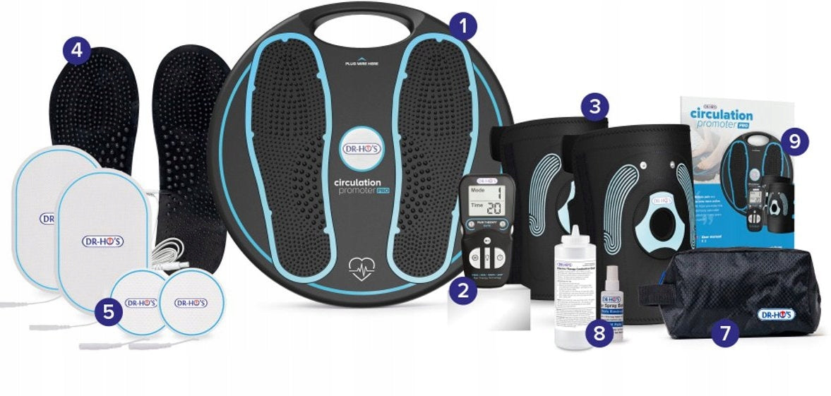 DR HO Circulation Promoter PRO massage device – TENS and EMS therapy
