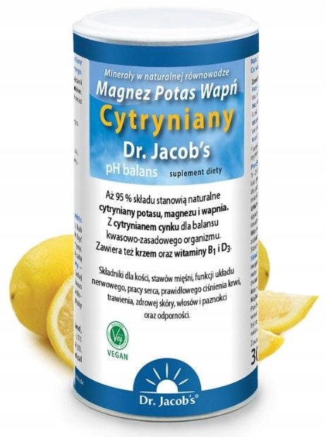 DR. JACOBS Magnesium Potassium Calcium Citrate 300 g