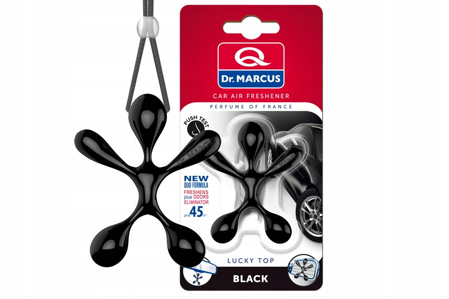 DR.MARCUS FRAGRANCE FOR CAR LUCKY TOP BLACK 45 DAYS EAN (GTIN) 5901947074756