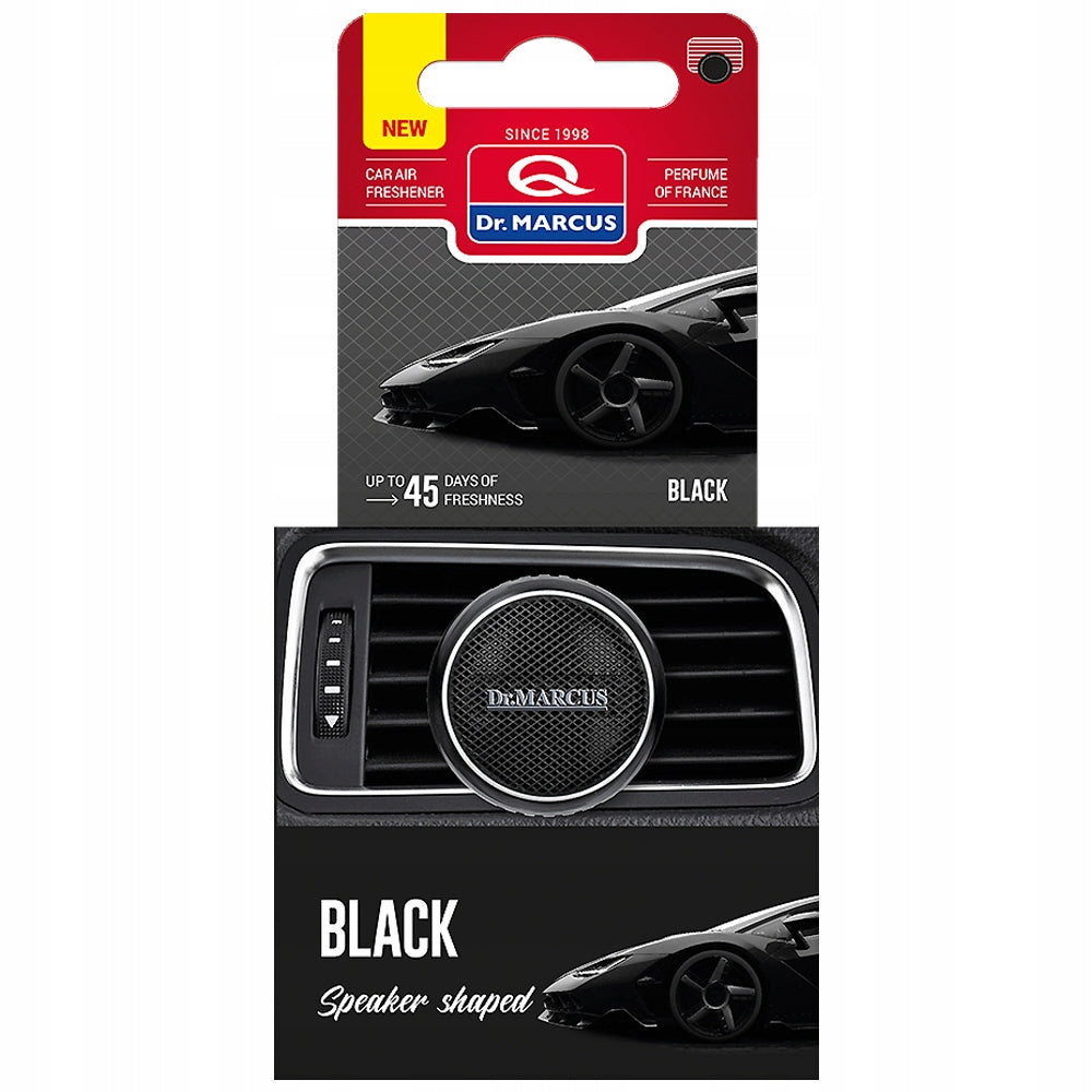 DR. MARCUS car fragrance SPEAKER SHAPED car fragrance BLACK