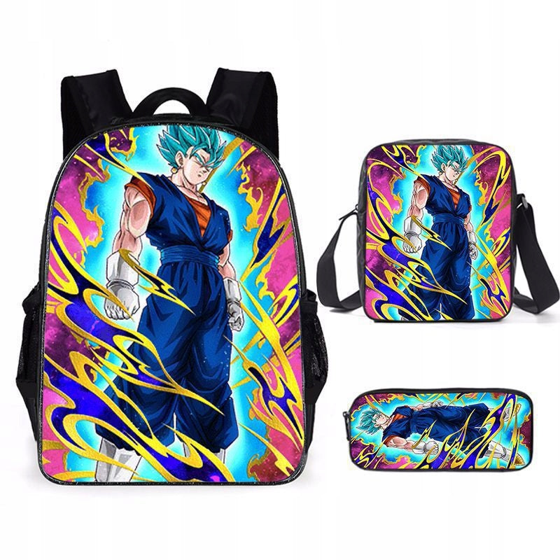 DRAGON BALL SCHOOL SET BACKPACK A4 PENCIL CASE BAG high quality