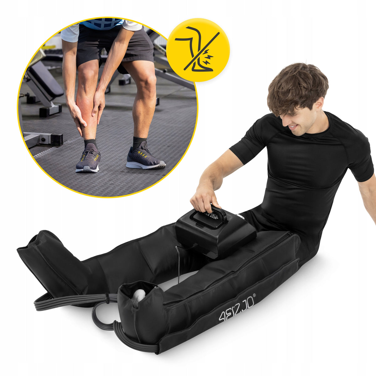 DRAINAGE LYMPHATIC LEG MASSAGER MASSAGE PRESOTHERAPY DRAINAGE APPARATUS L/XL Medical device yes