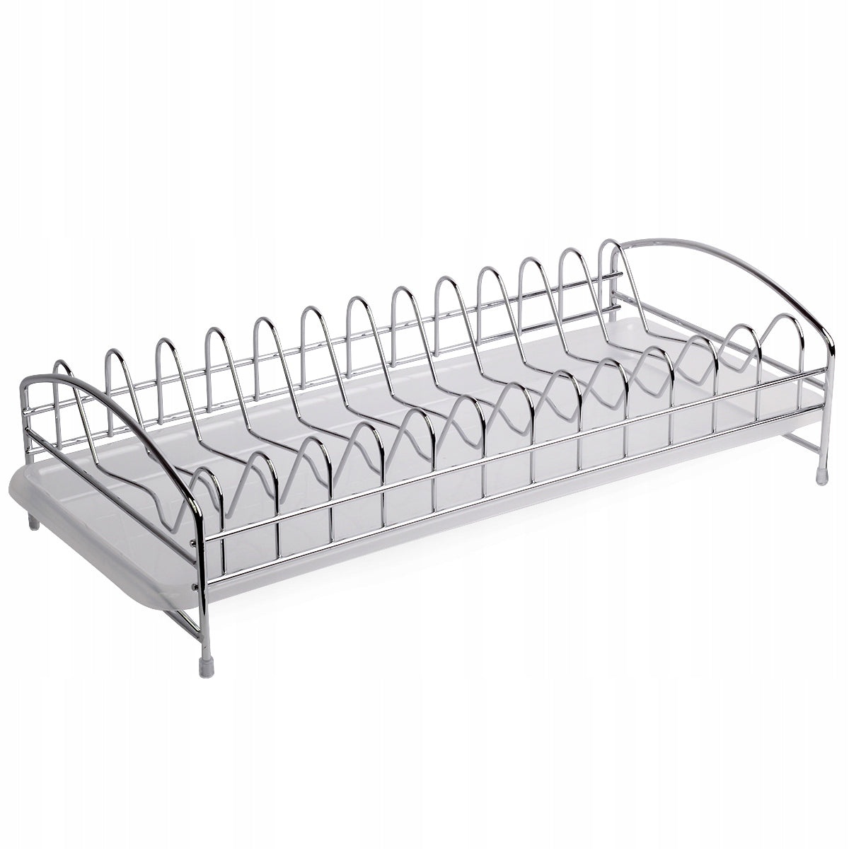 DRAINER DISH DRYER STANDING WITH TRAY PLATE RACK KAMILLE Packaging status original