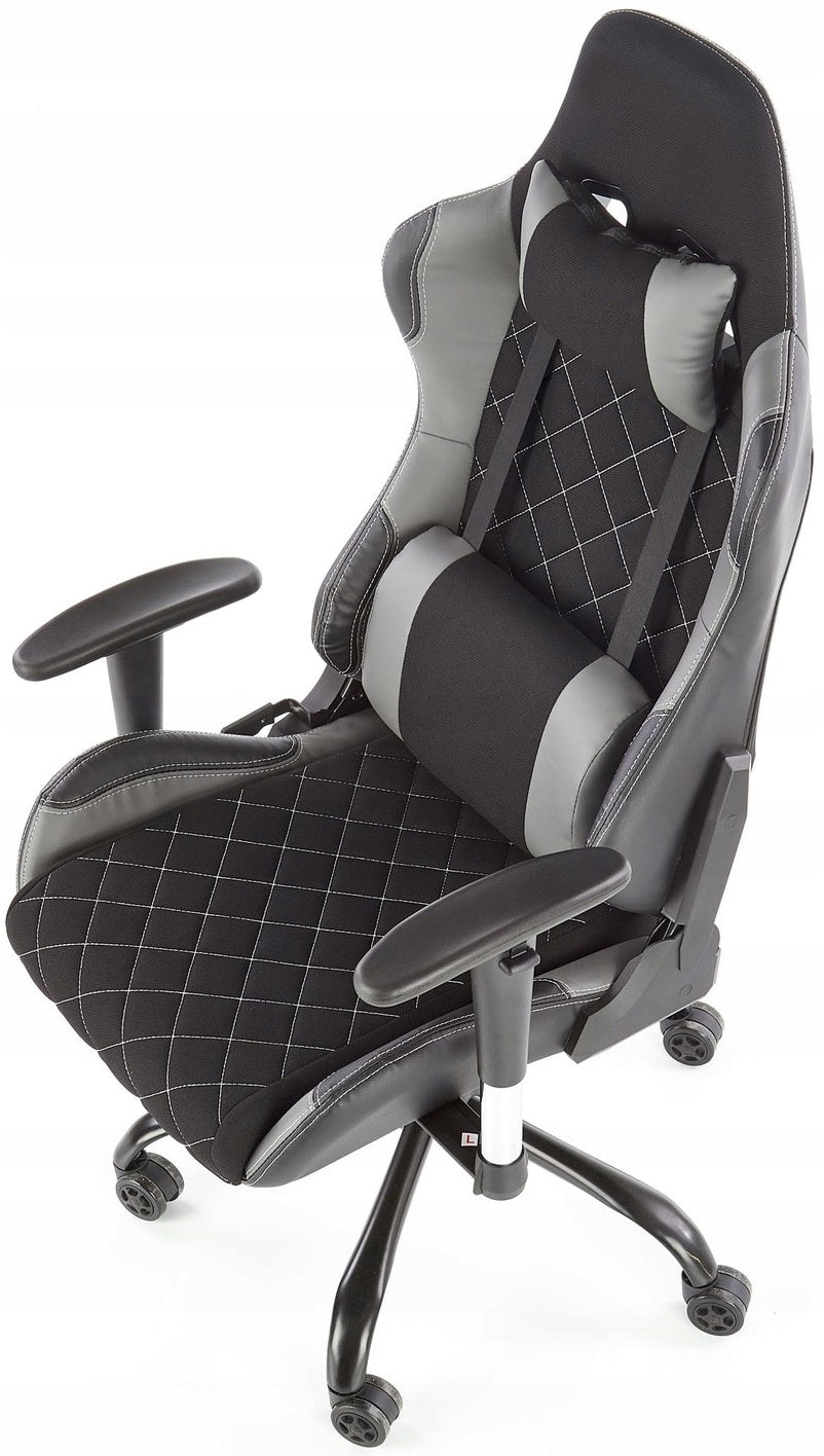 DRAKE gaming chair black gray swivel ergonomic for the player Packaging status original