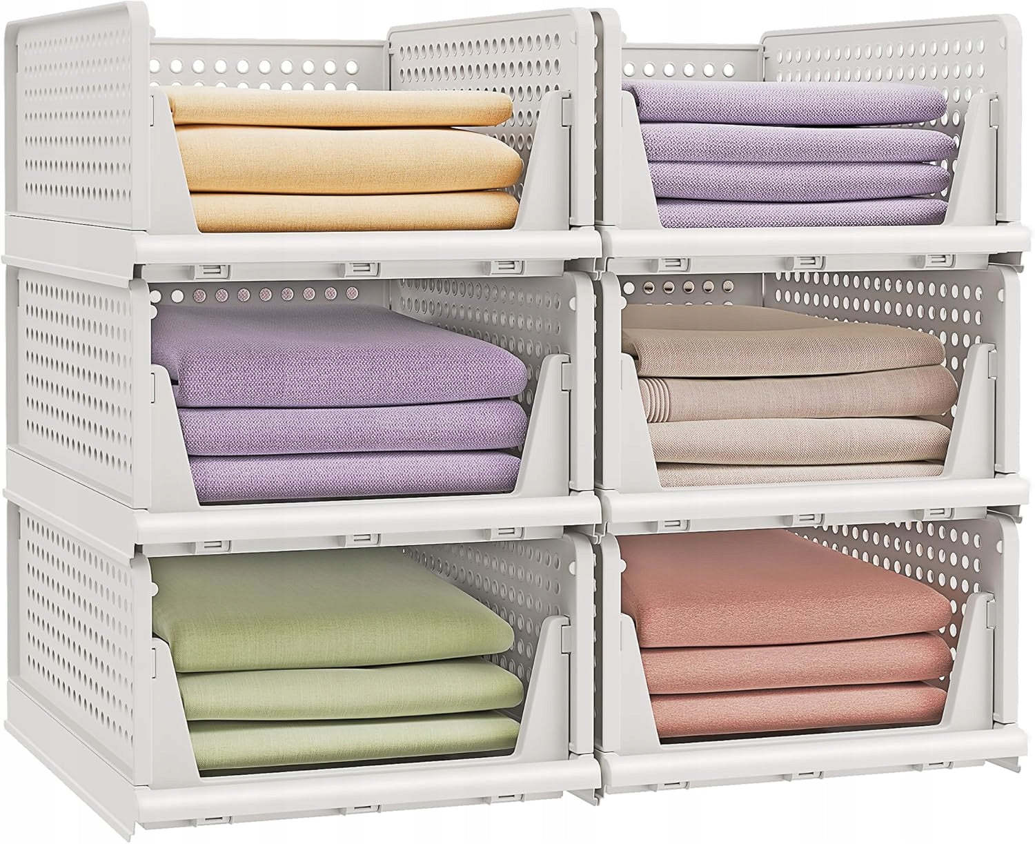 DRAWER CABINET ORGANIZER BOX BOOKCASE MODULAR CHEST OF DRAWERS WHITE