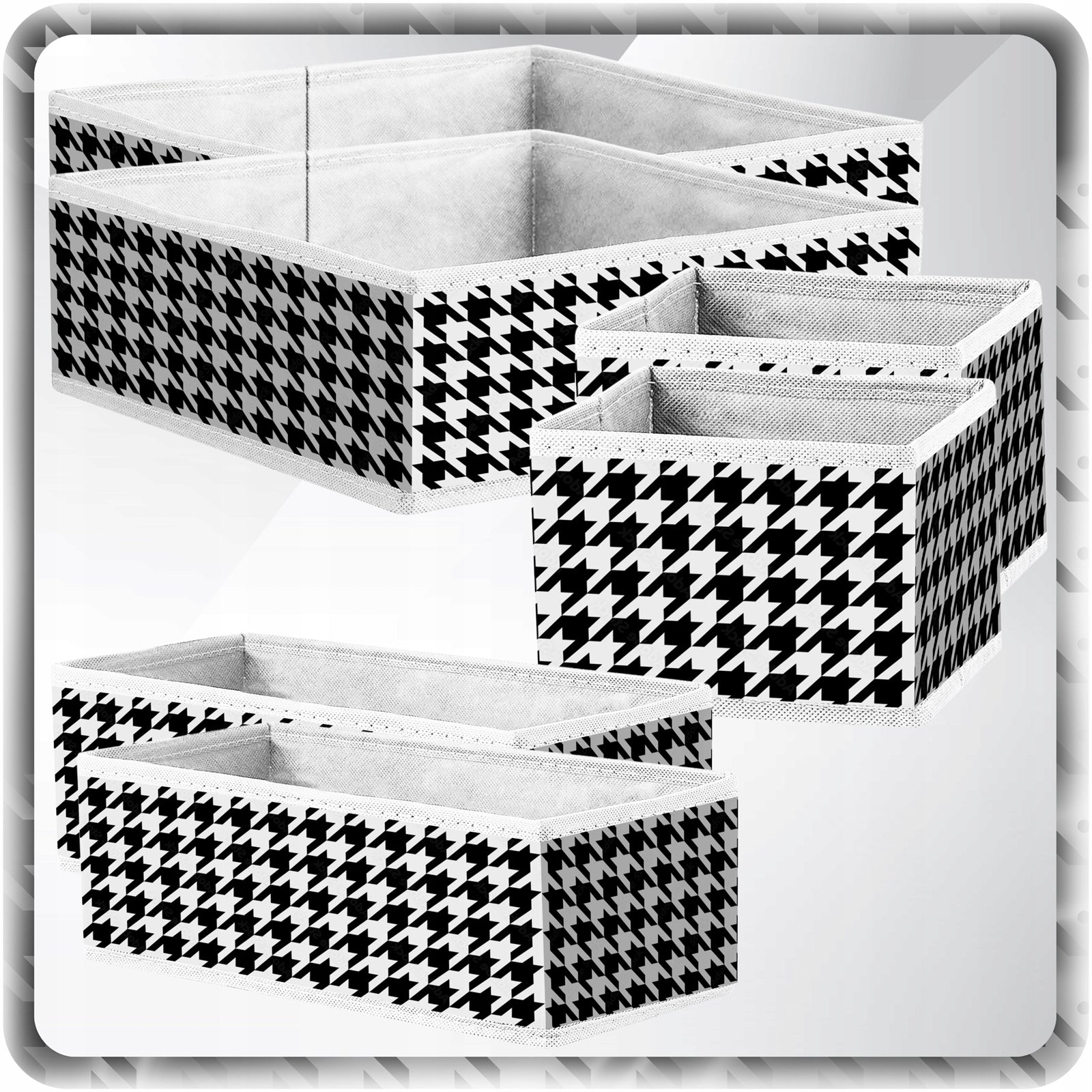 DRAWER CABINET ORGANIZERS 6PCS FOLDING UNDERWEAR CONTAINERS SOCKS EAN (GTIN) 5900670999930